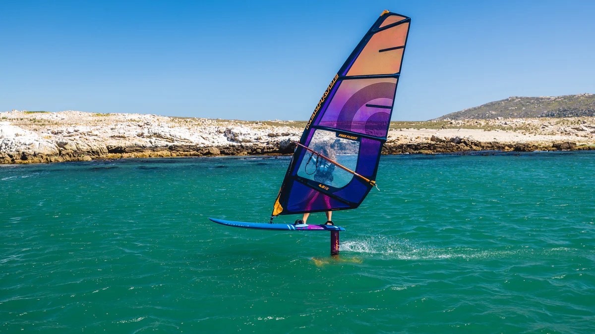 speedster 2024 model sails neilpryde  orange sails